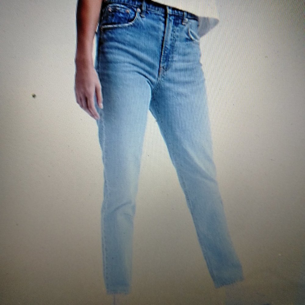 NWT GAP CHEEKY STRAIGHT HIGH RISE JEAN SZ 0P/25